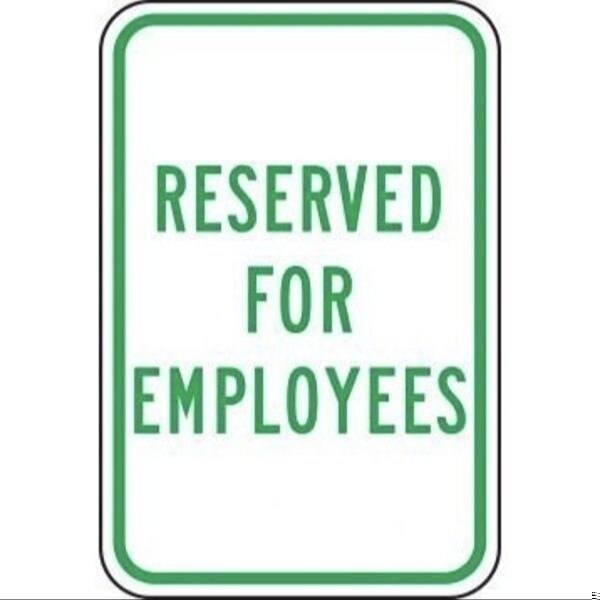 Accuform DESIGNATED PARKING SIGNS 18 in X 12 in FRP308RA - main